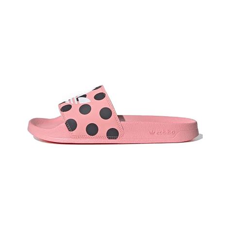 adidas polka dot adilette|Adidas Adilette slides.